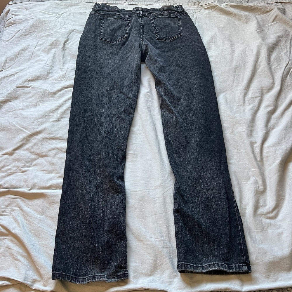 RIDERS By Lee Relaxed Fit Jeans Womens Size 30x32 Dark Wash Black Denim Size‎ 14